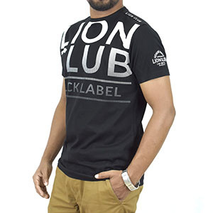 Black Cotton Short Sleeve T-Shirt